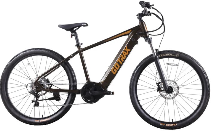 Experience the thrill of adventure with the L1NE Mid Drive eMTB Bike from Gotrax