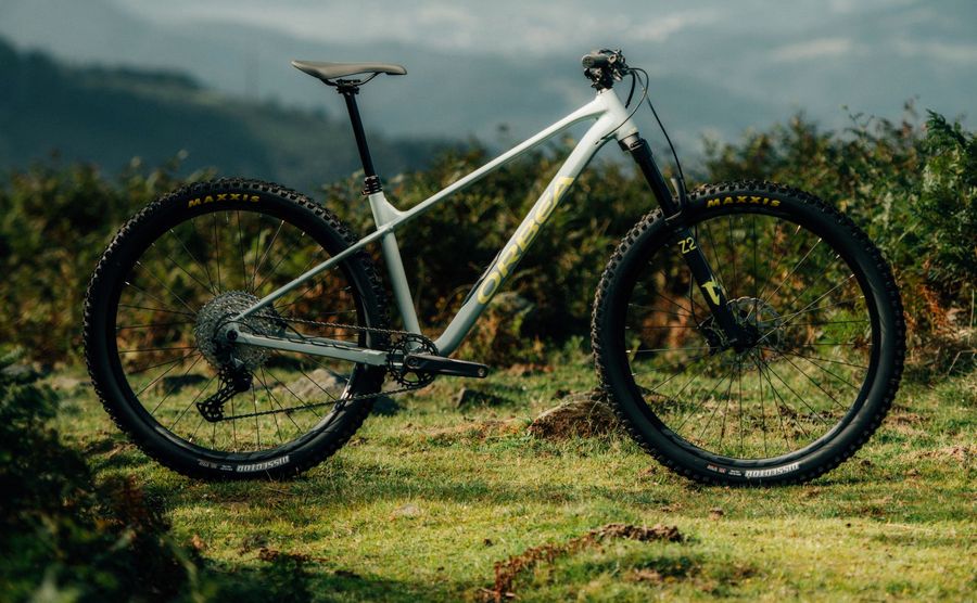The Orbea Laufey is a hardtail mountain bike designed for fun and versatility
